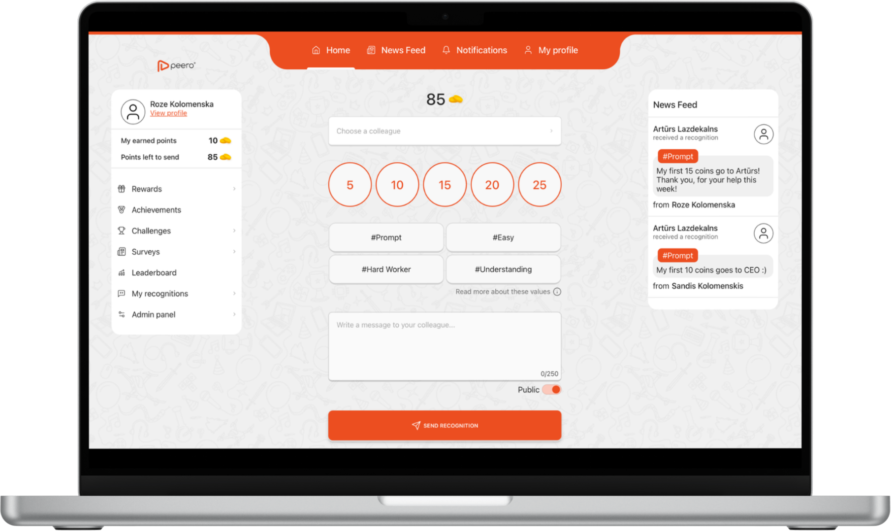 Translate strategy into behaviours